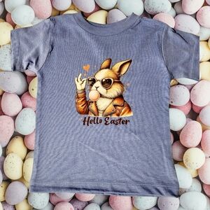 Kids Blue Graphic T-Shirt